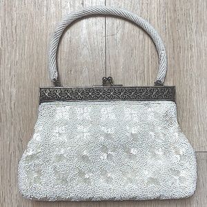VINTAGE BEADED EVENING BAG/PURSE/CLUTCH